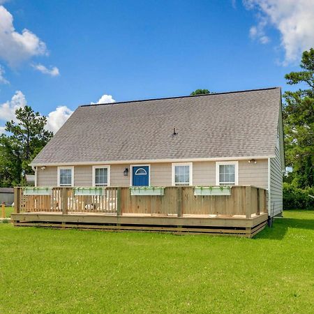 The Willowberry House With Deck And Grill! Harkers Island Exterior photo
